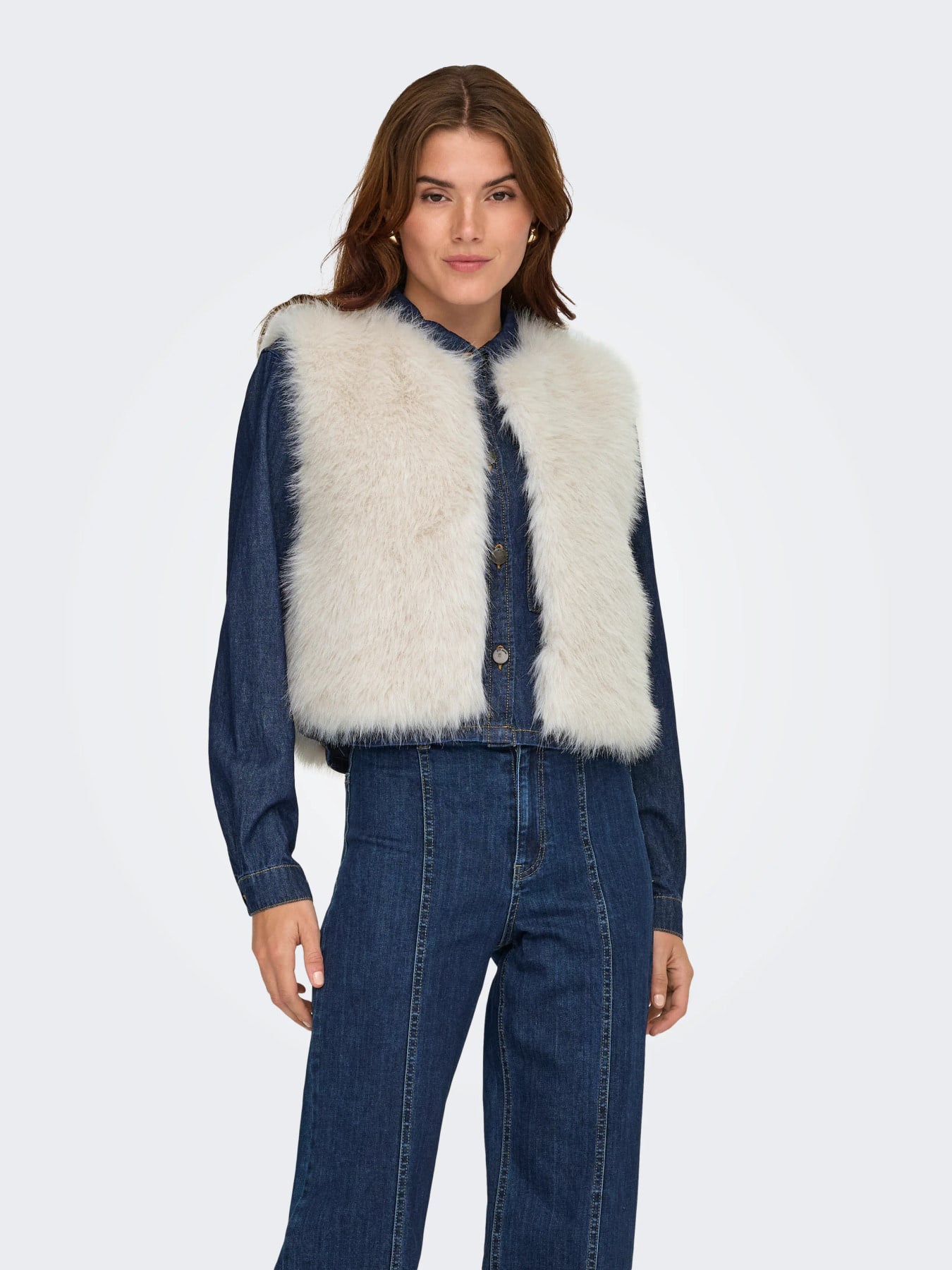 JDY Gilet Ora Birch