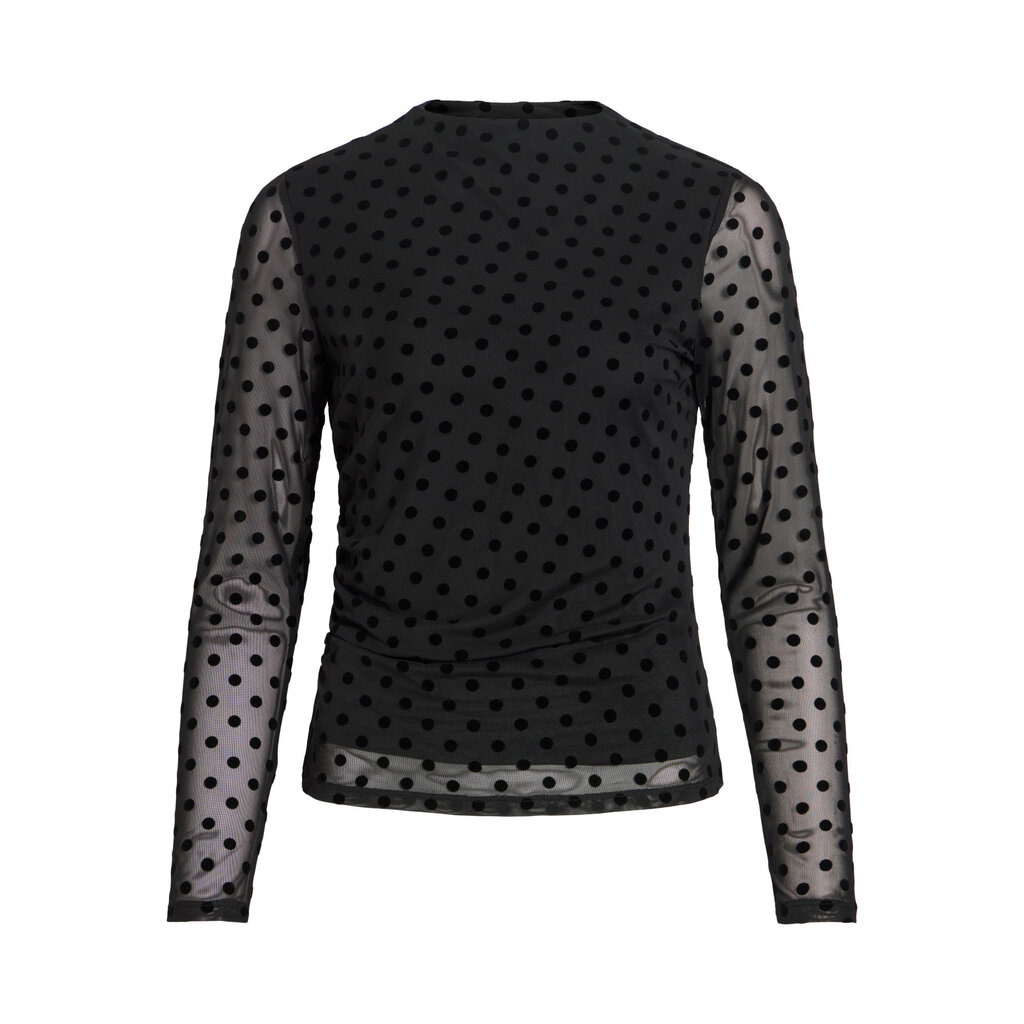 Vila Top Virikke Black