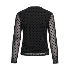 Vila Top Virikke Black