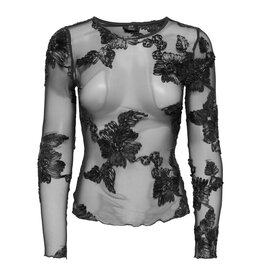 JDY Top Casablanca Black