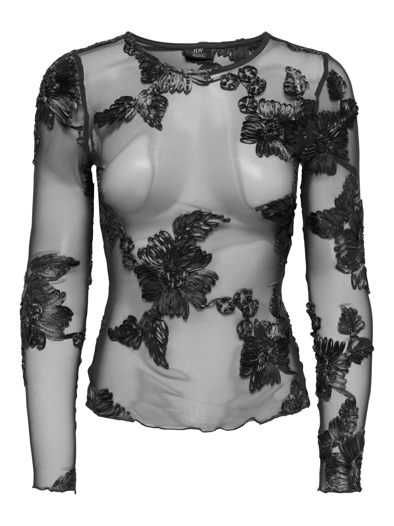 JDY Top Casablanca Black
