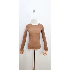 BELLAVIE Cashmere top Camel