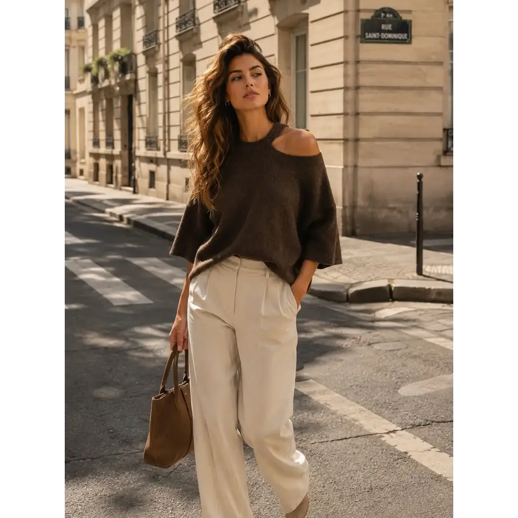Orice Trui Cutout Choco