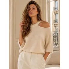 Orice Trui Cutout creme