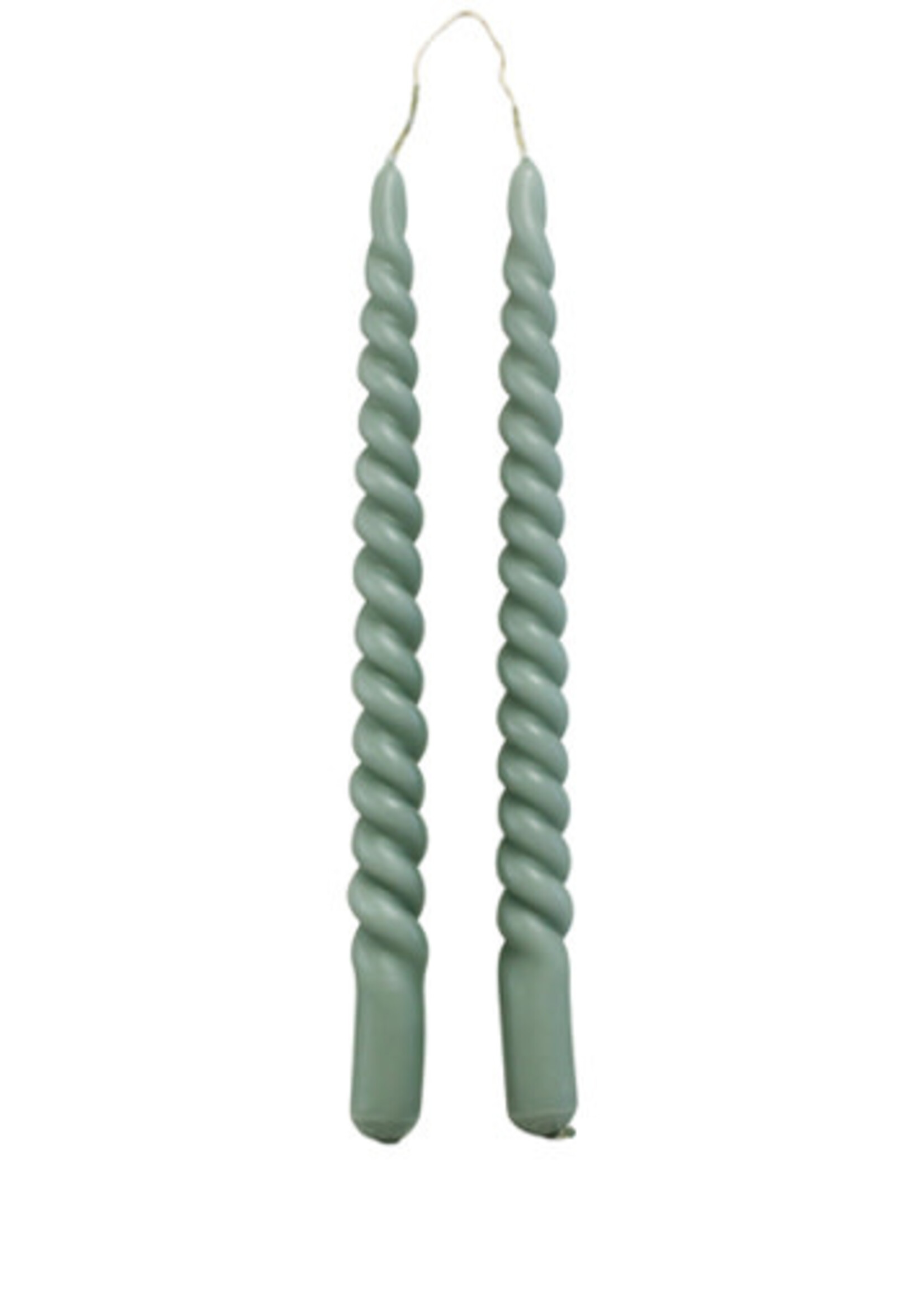 Rustik Lys Dinerkaars Swirl set van 2