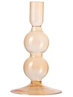 Gusta Kandelaar glas geel gusta