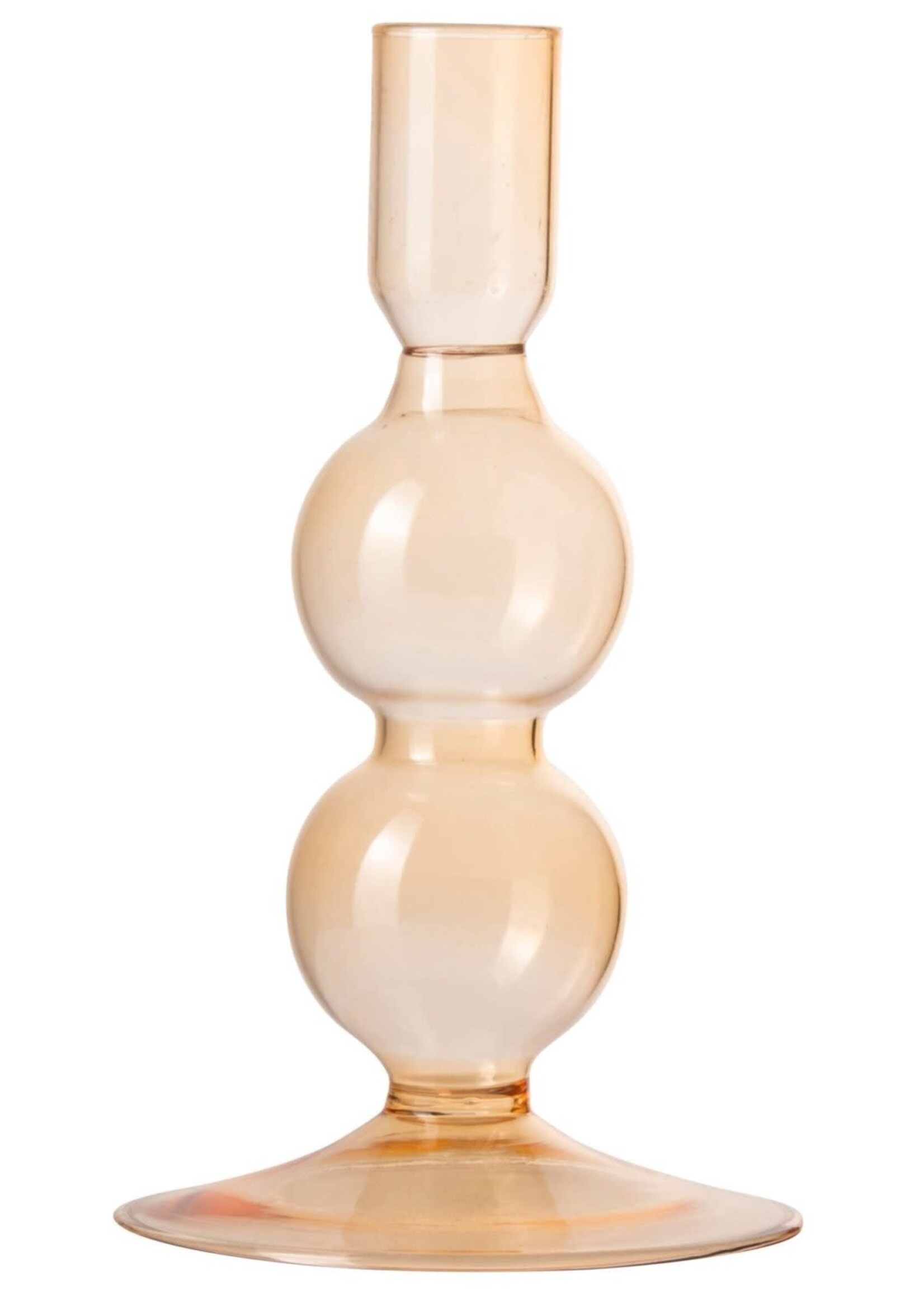 Gusta Kandelaar glas geel gusta