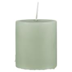 Ib Laursen Pillar candle Antique Green 6x7 cm