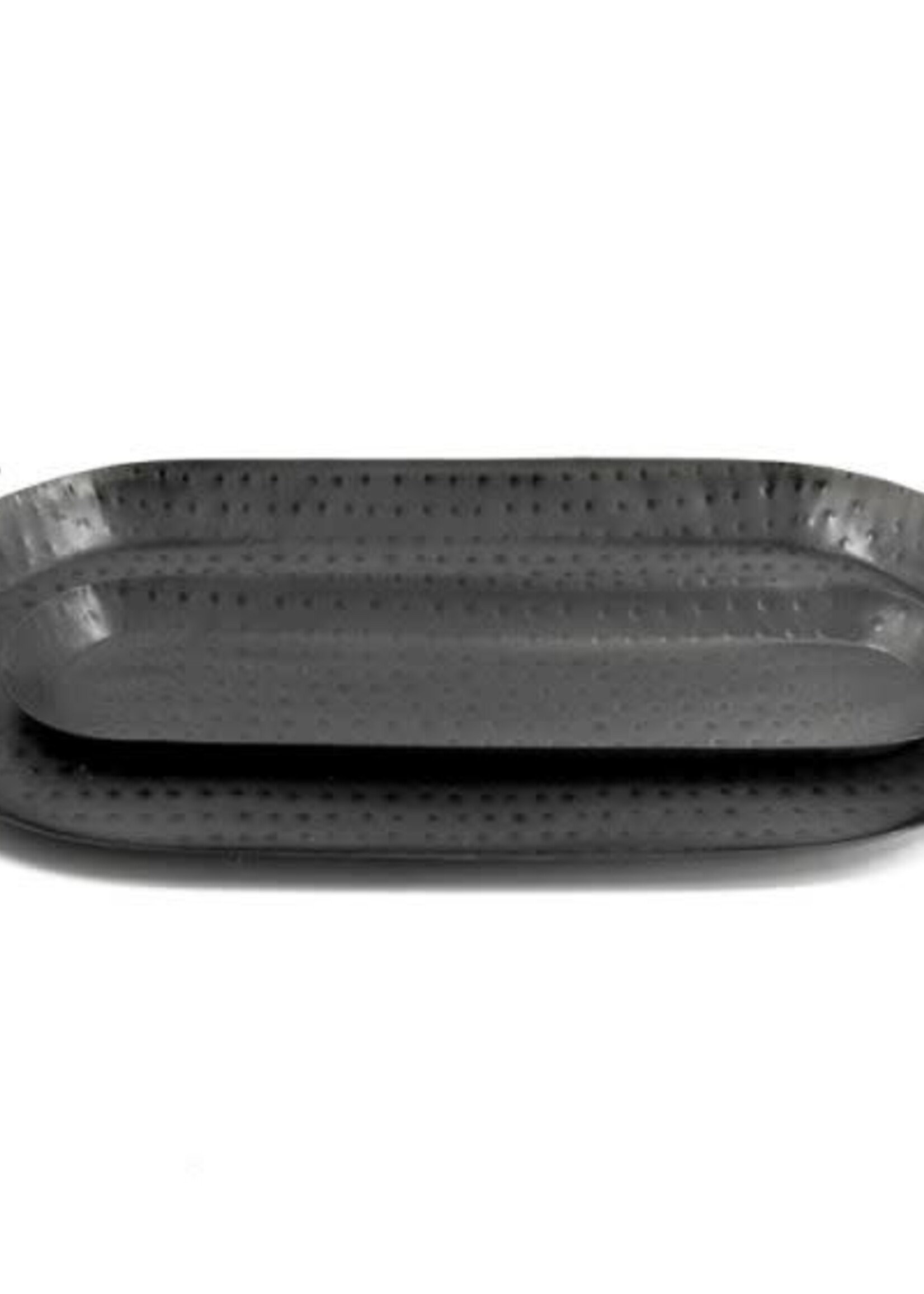 Kolony Tray ovaal zwart S