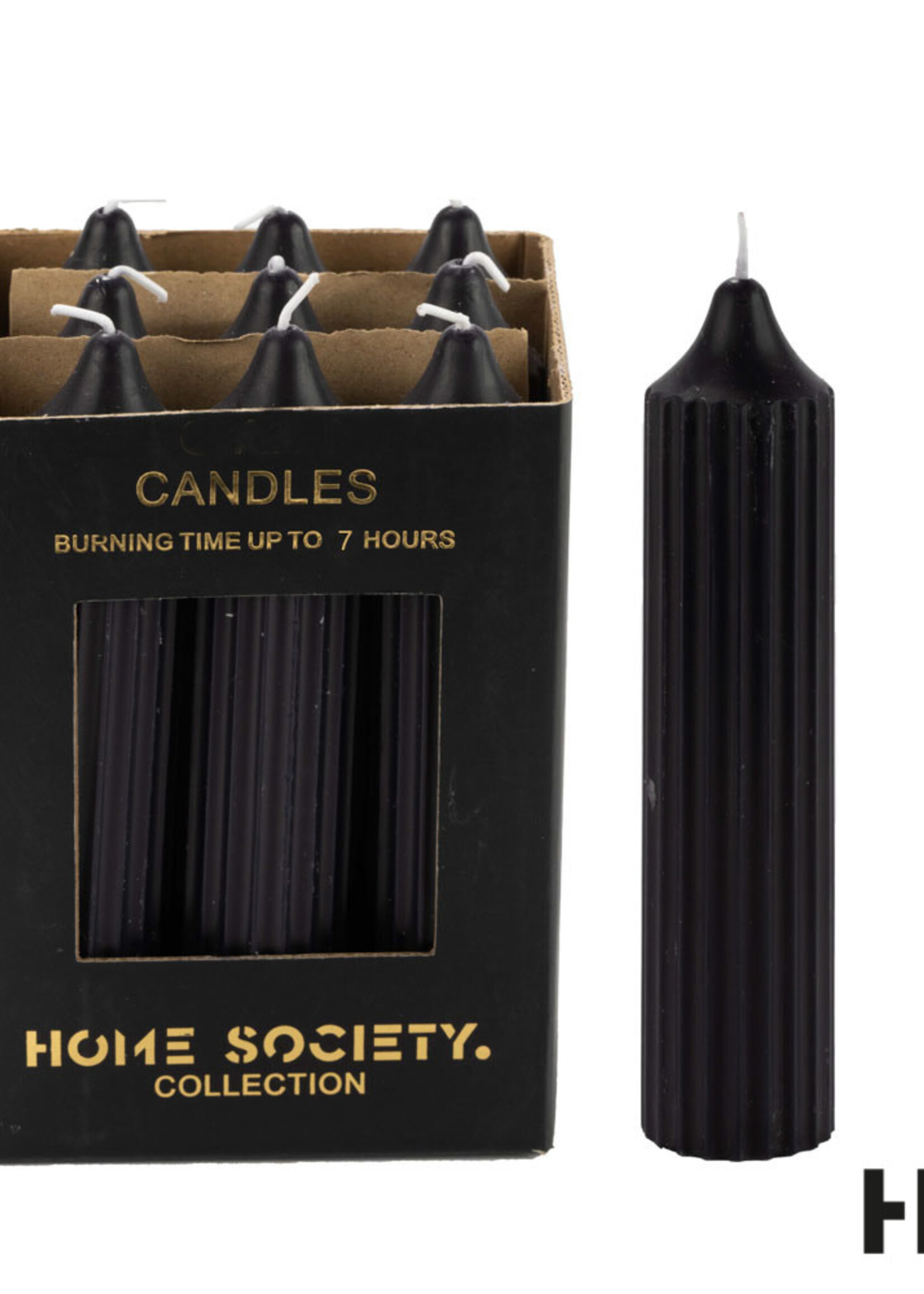 Home Society XL kaars Stripe