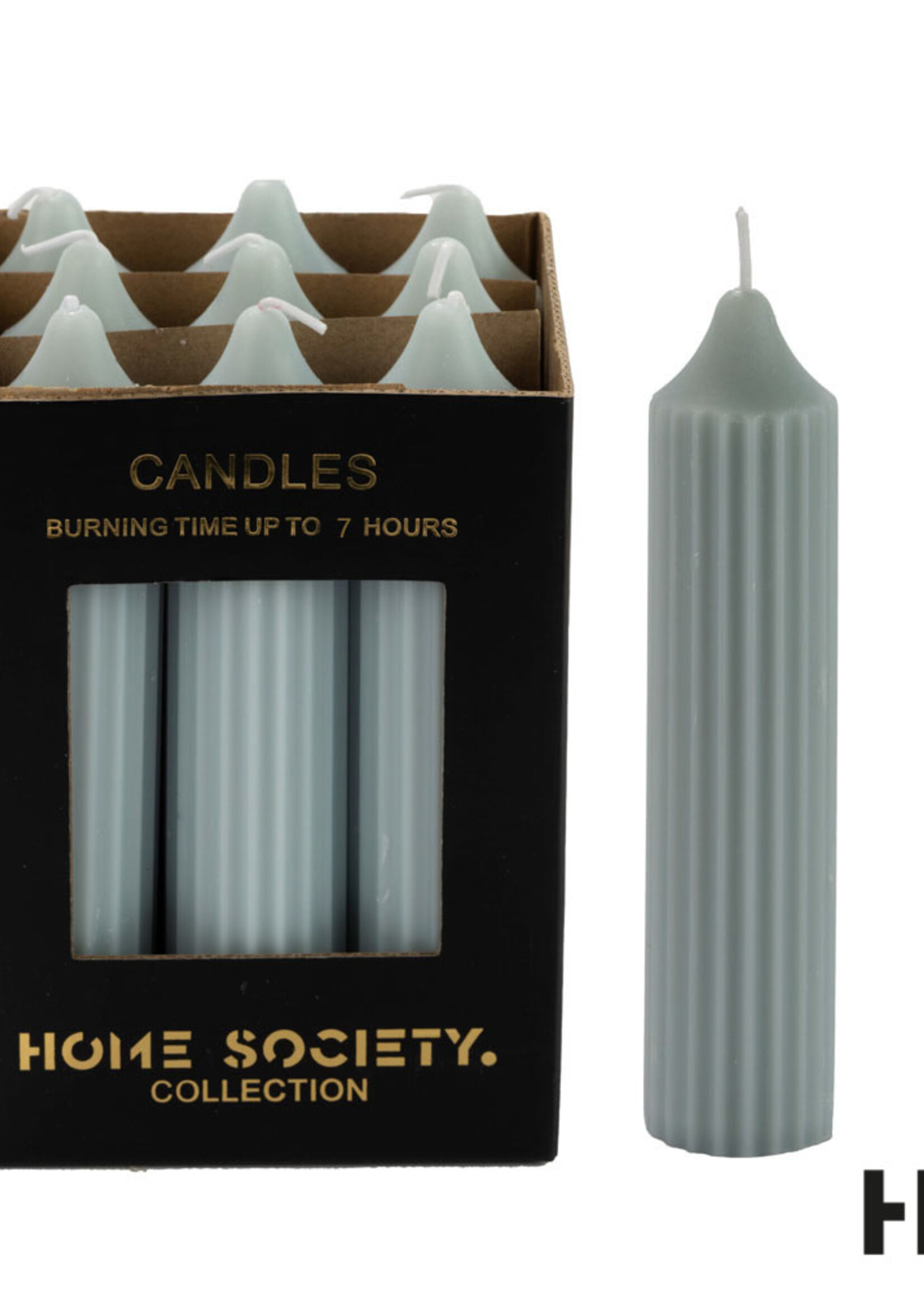 Home Society XL kaars Stripe