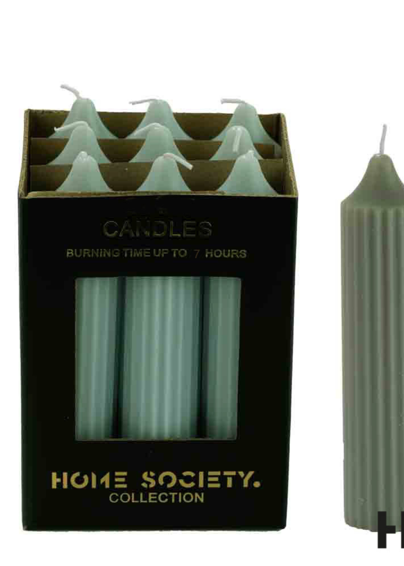 Home Society XL kaars Stripe