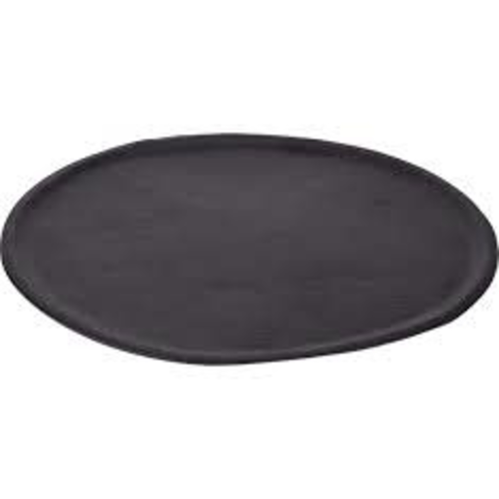 Tray ovaal 30 cm aluminium zwart