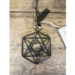 Mrs Bloom Hanger Crystal S black