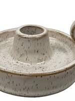 Rustik Lys Kandelaar blaker grijs