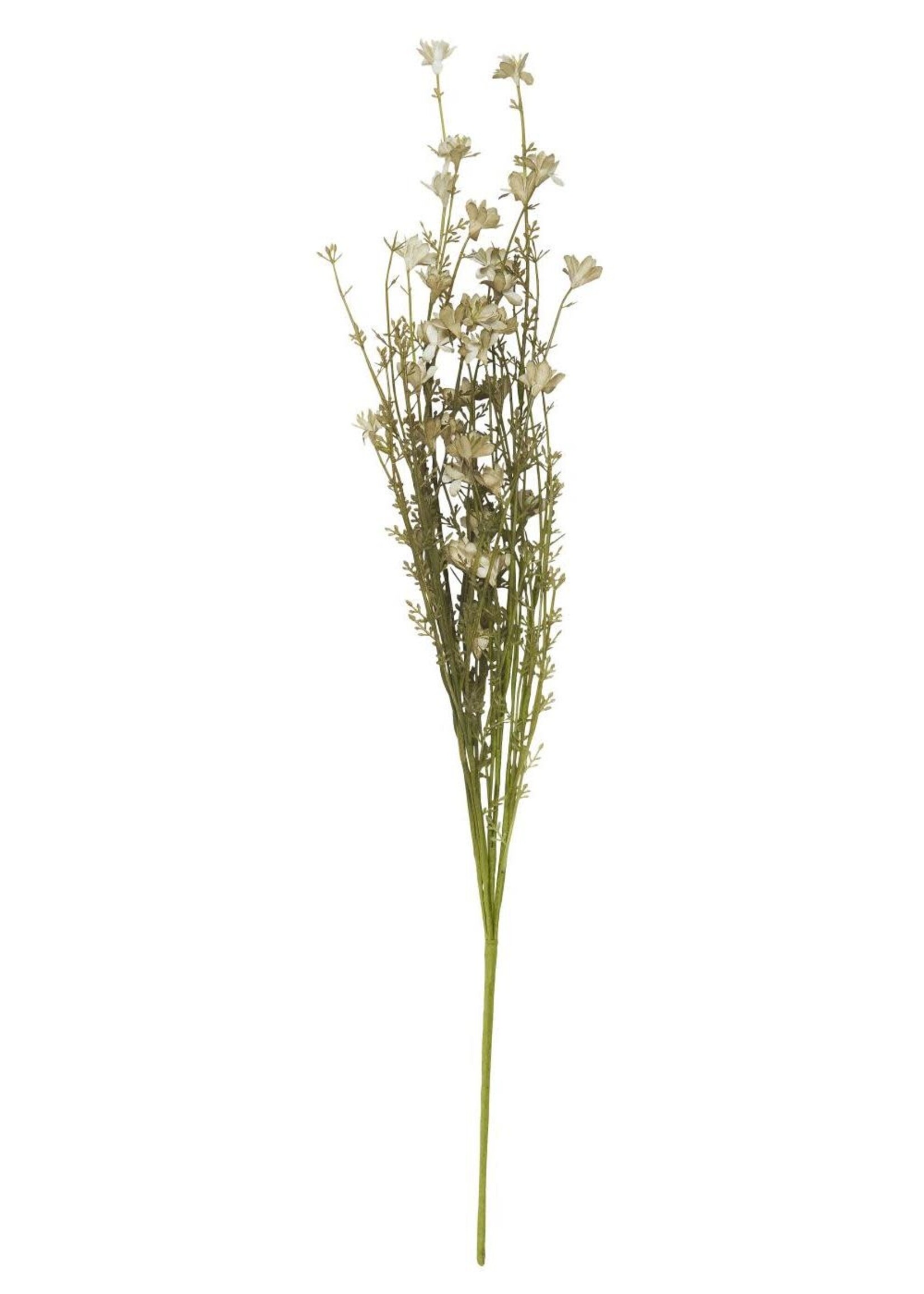 Ib Laursen Kunstbloem white/green tones