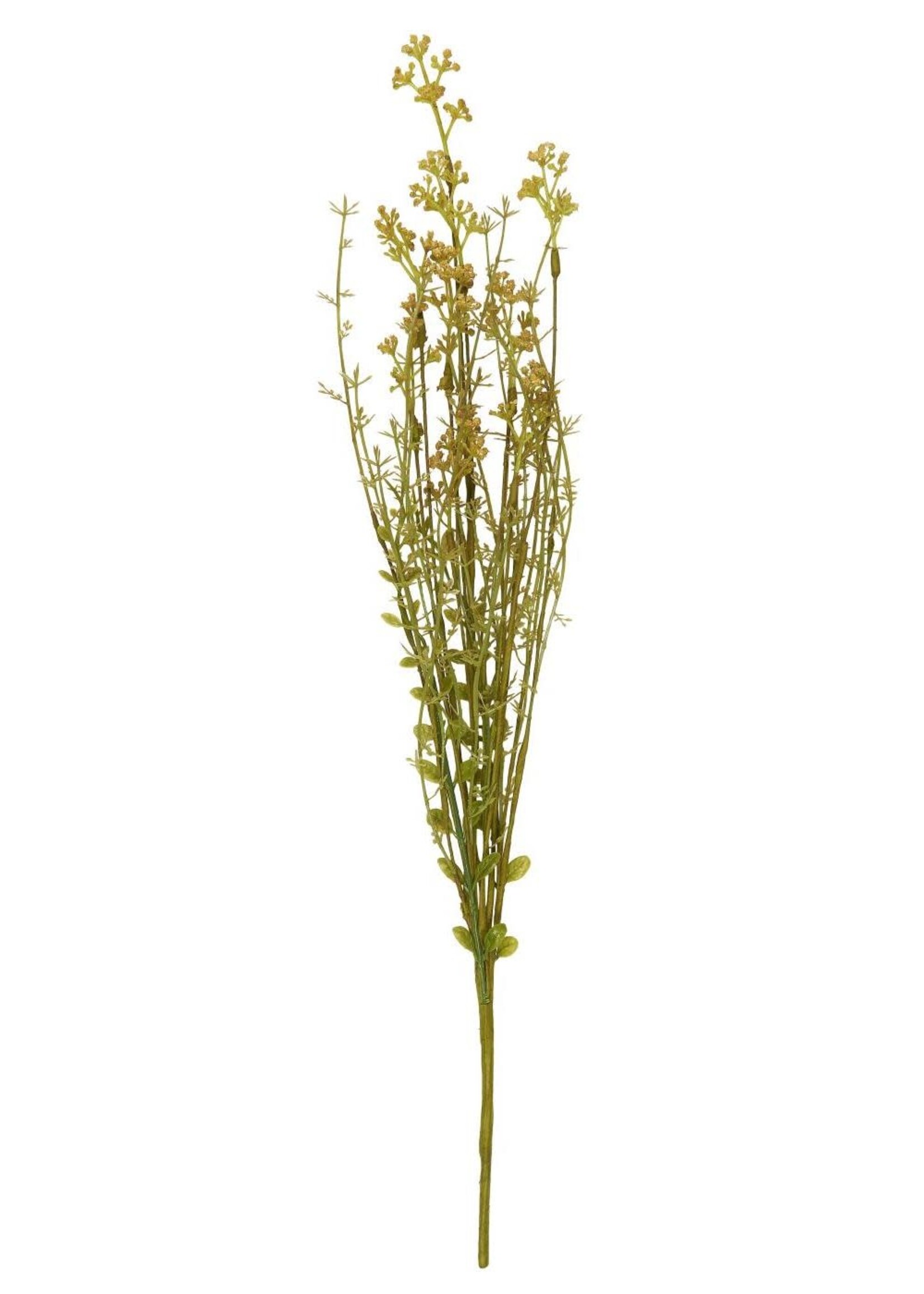 Ib Laursen Kunstbloem yellow/green tones