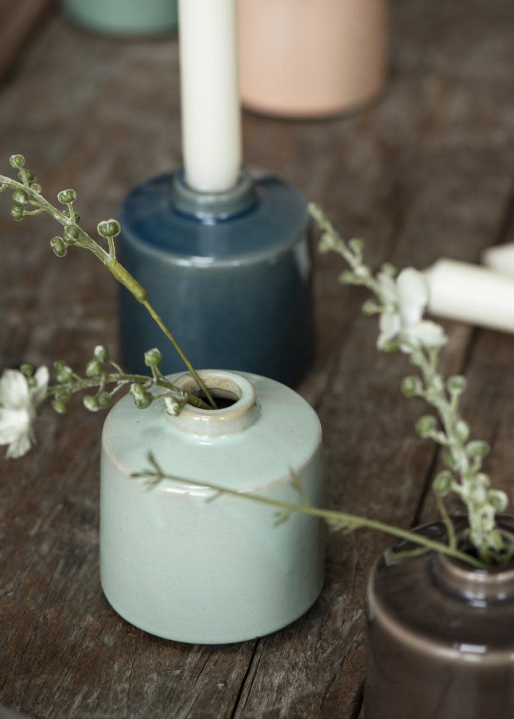 Ib Laursen Kunstbloem light brown tones