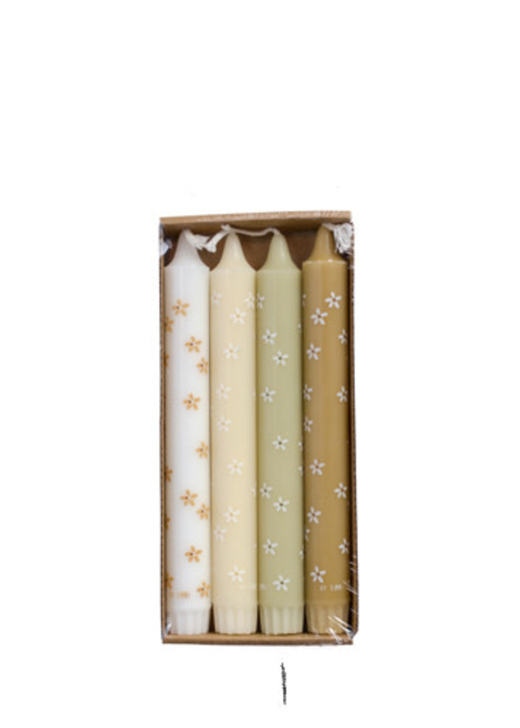 Rustik Lys Kaars Flowers Summer