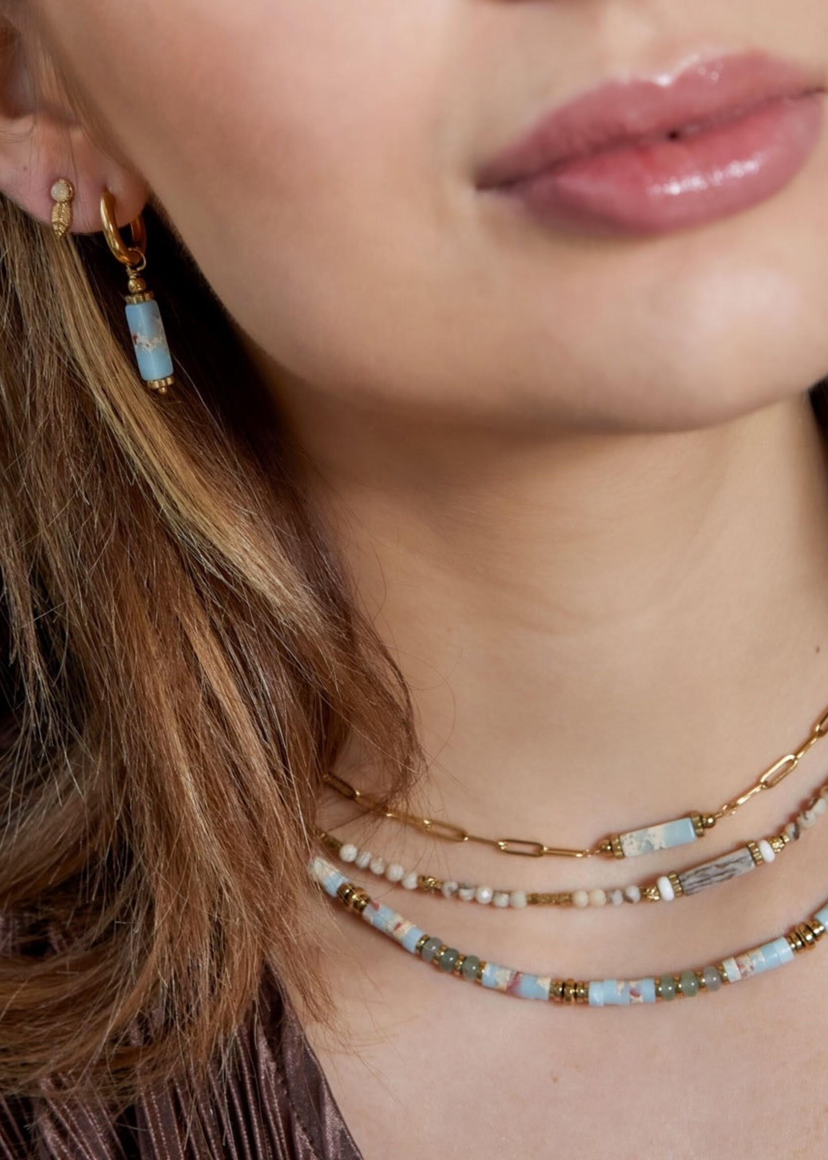 More the Firm Natuurstenen ketting