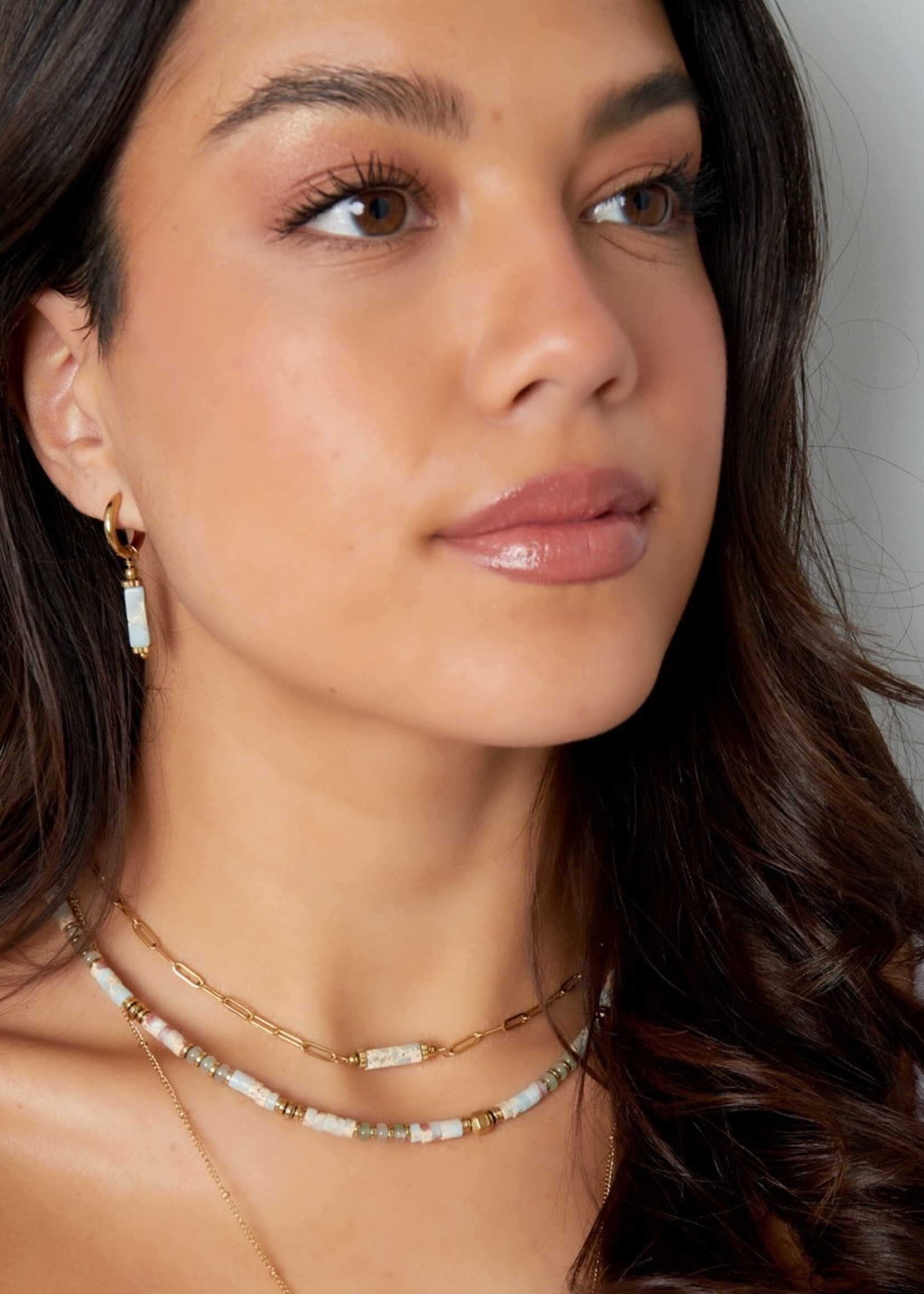 More the Firm Natuurstenen ketting