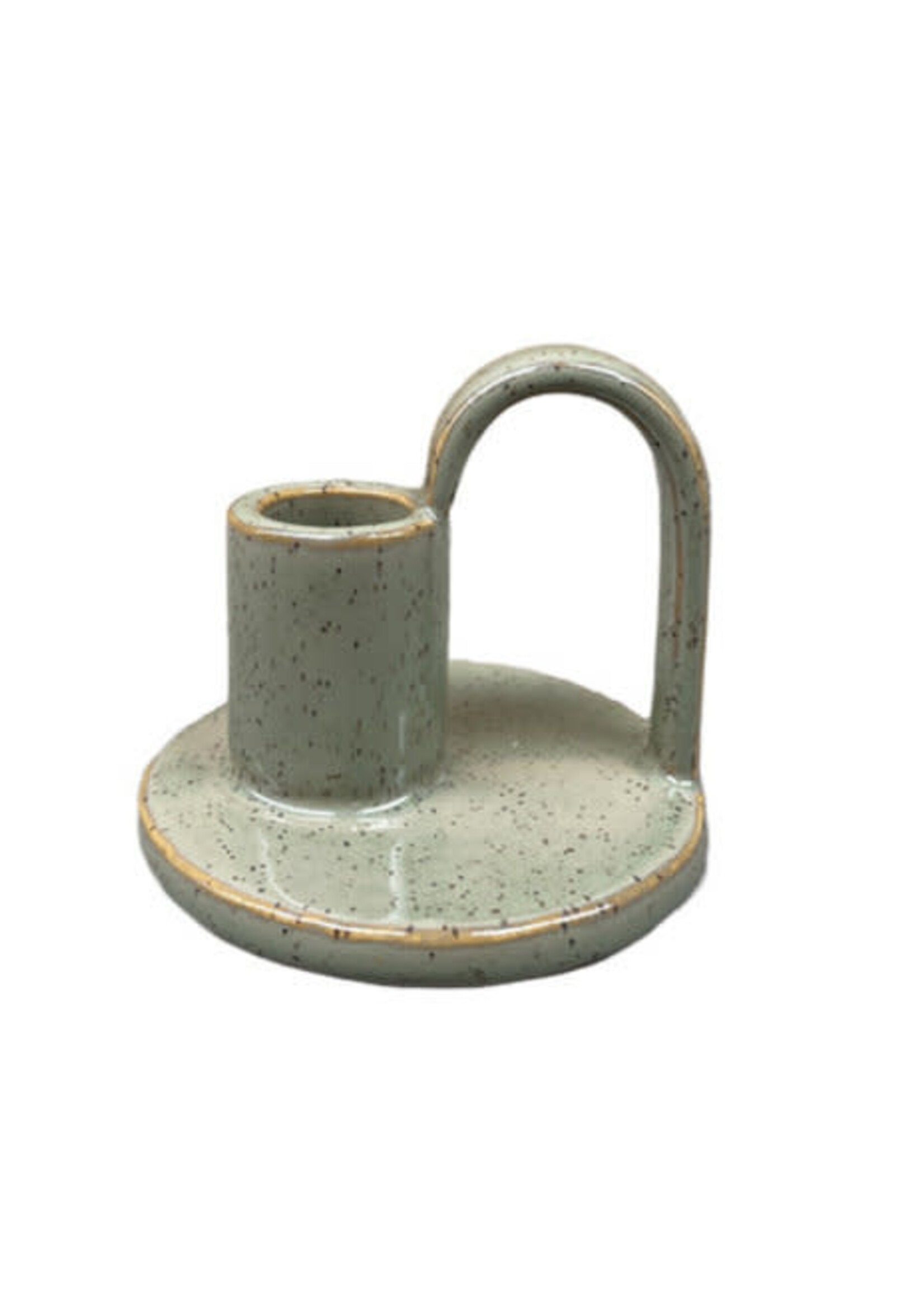 Rustik Lys Kandelaar Moon green