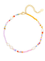 More the Firm Enkelbandje kleur/parel