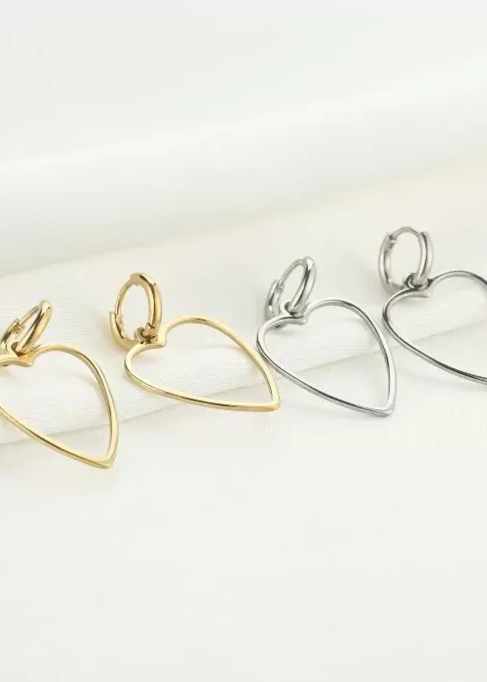 Flo Boutique Oorbellen Lovely heart