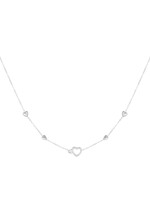 Flo Boutique Ketting All you need is love zilver