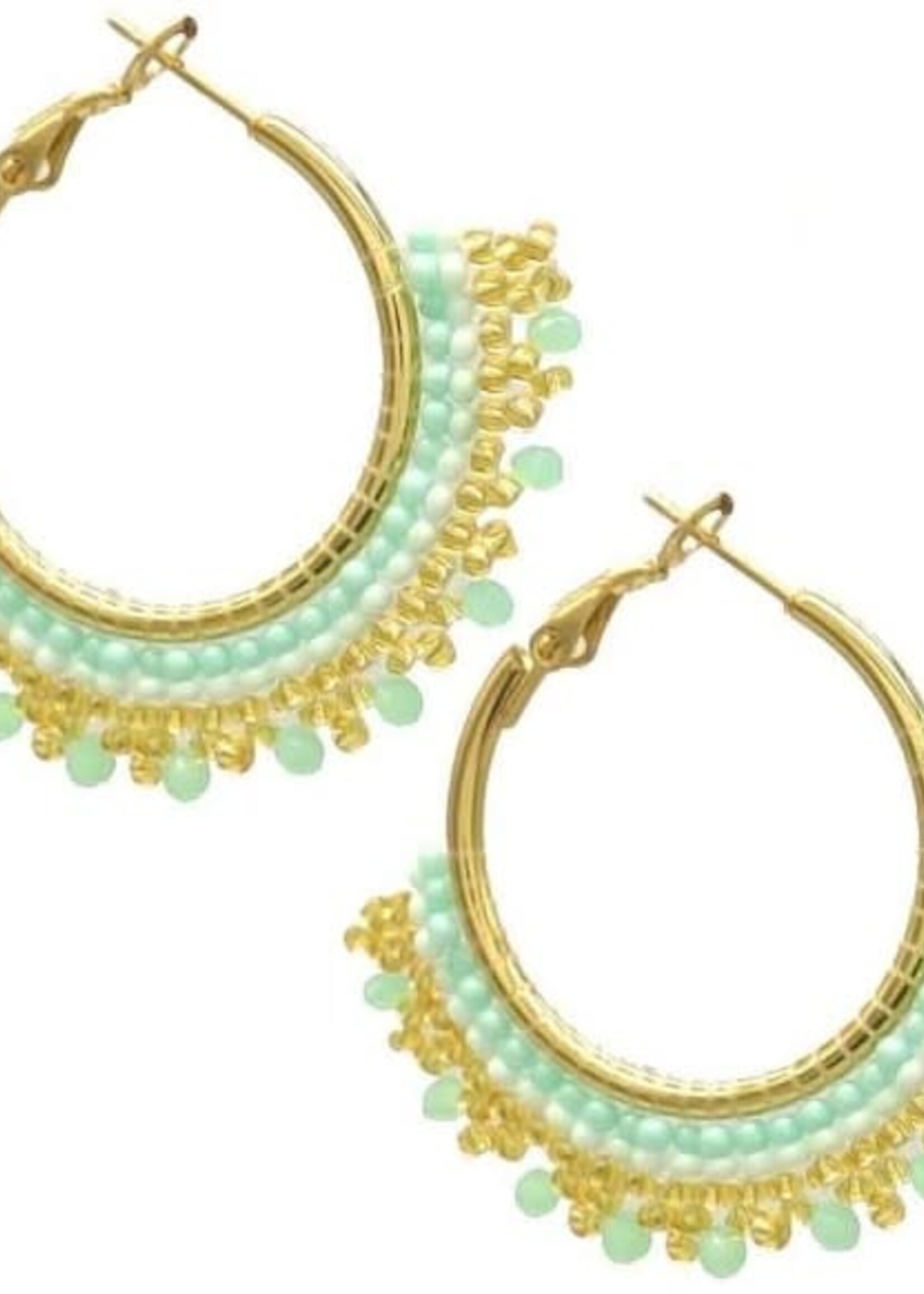 More the Firm Oorringen double beads