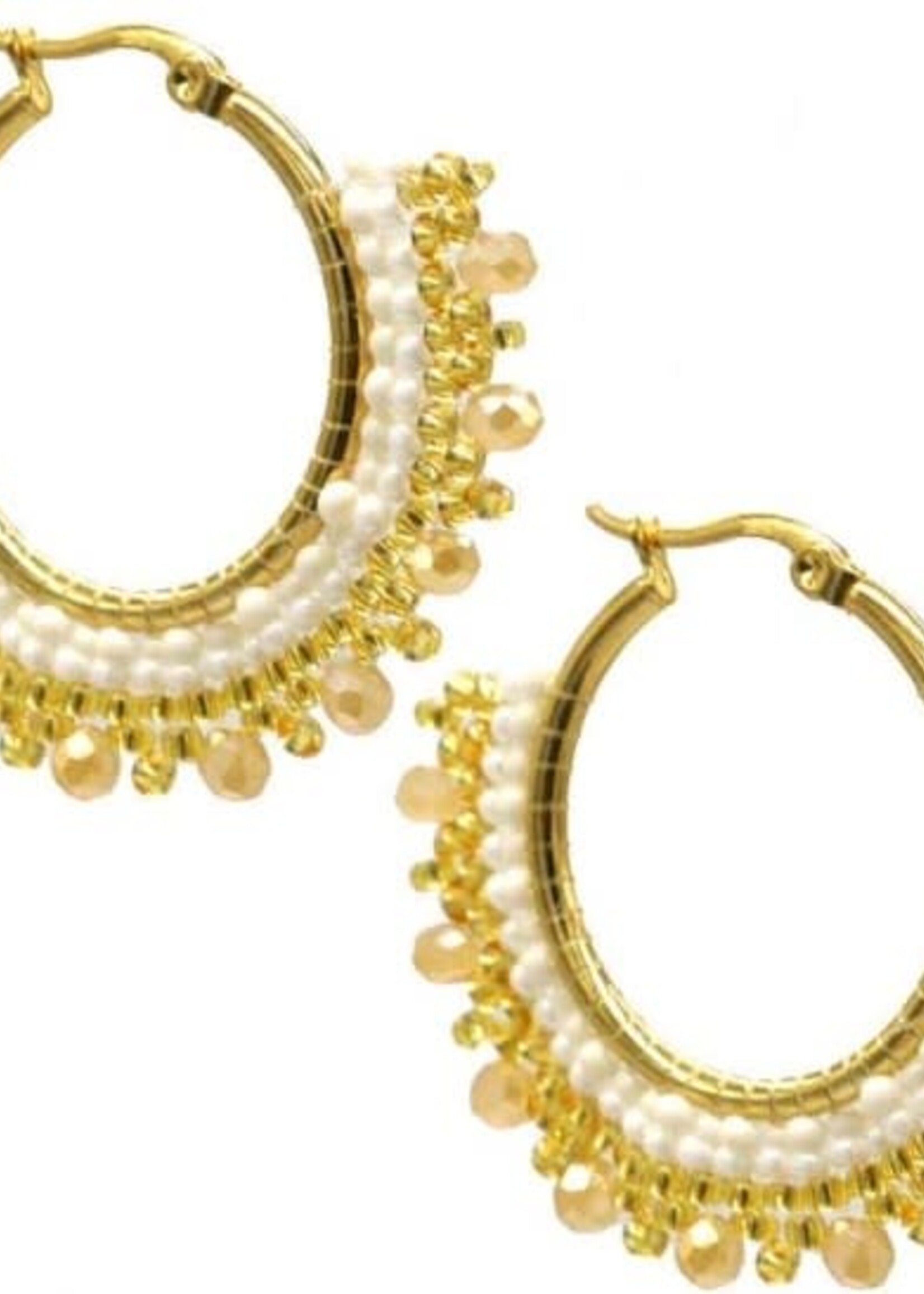 More the Firm Oorringen double beads