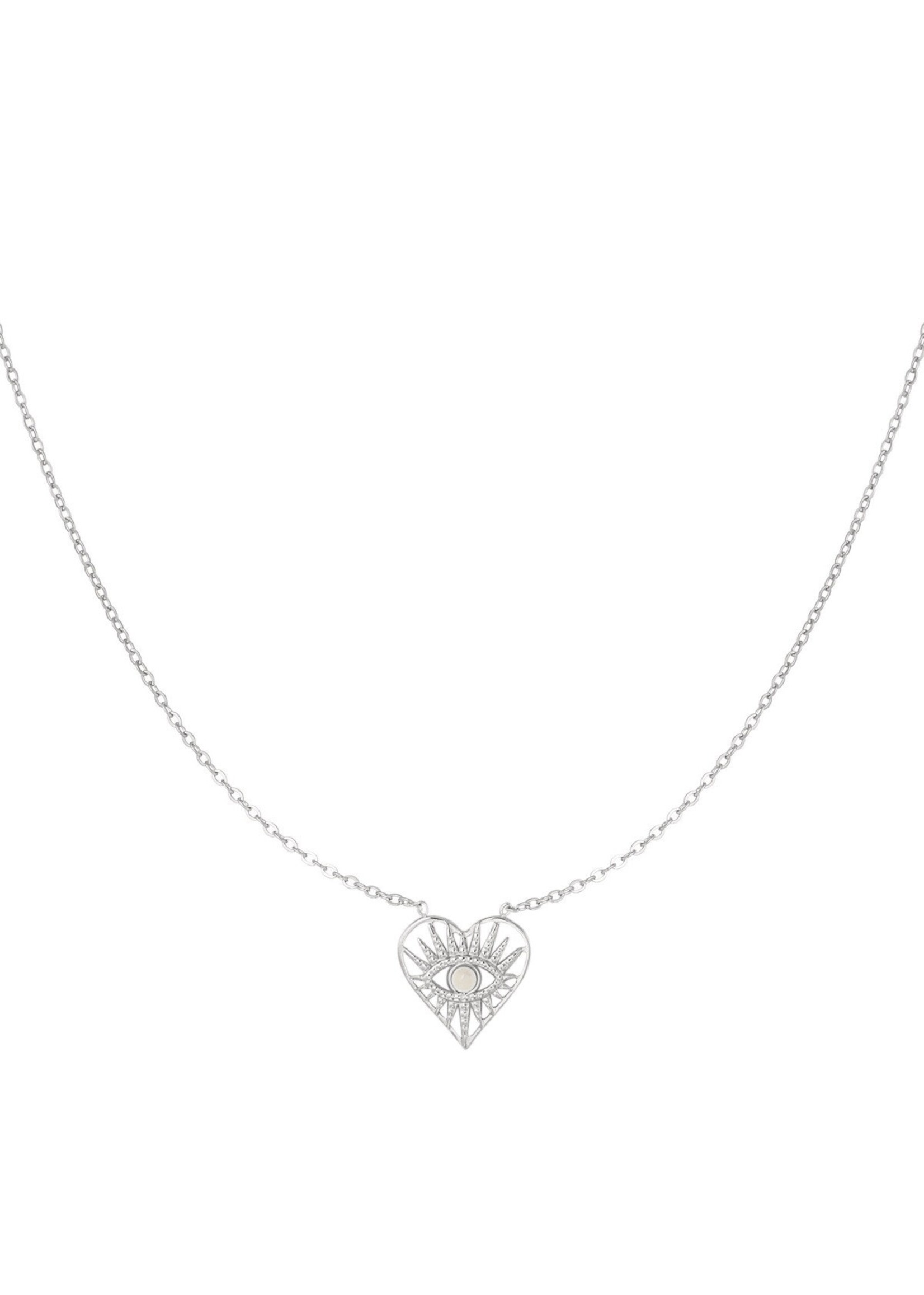 More the Firm Ketting Heart with Eye