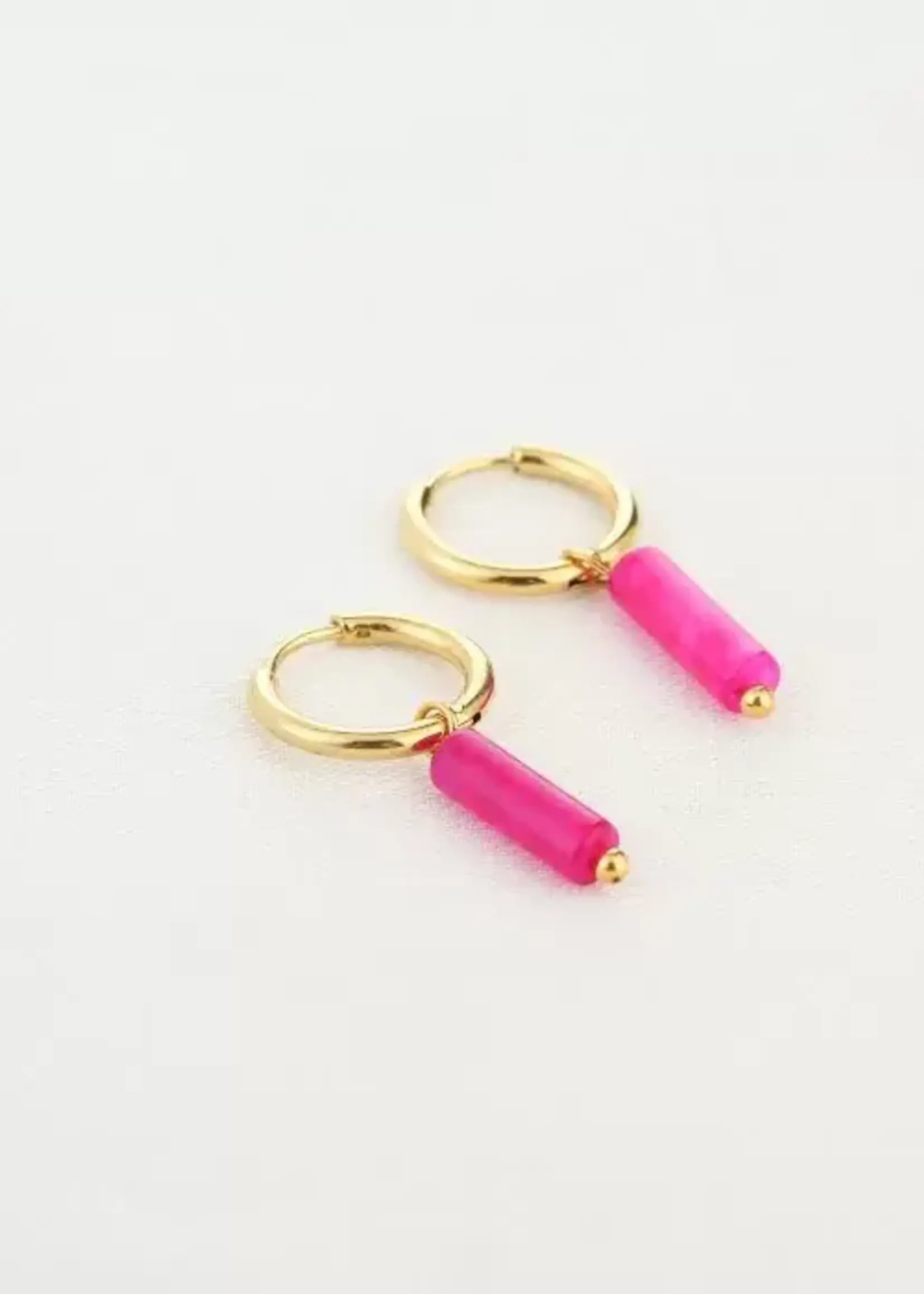 Flo Boutique Oorbellen coloured bar