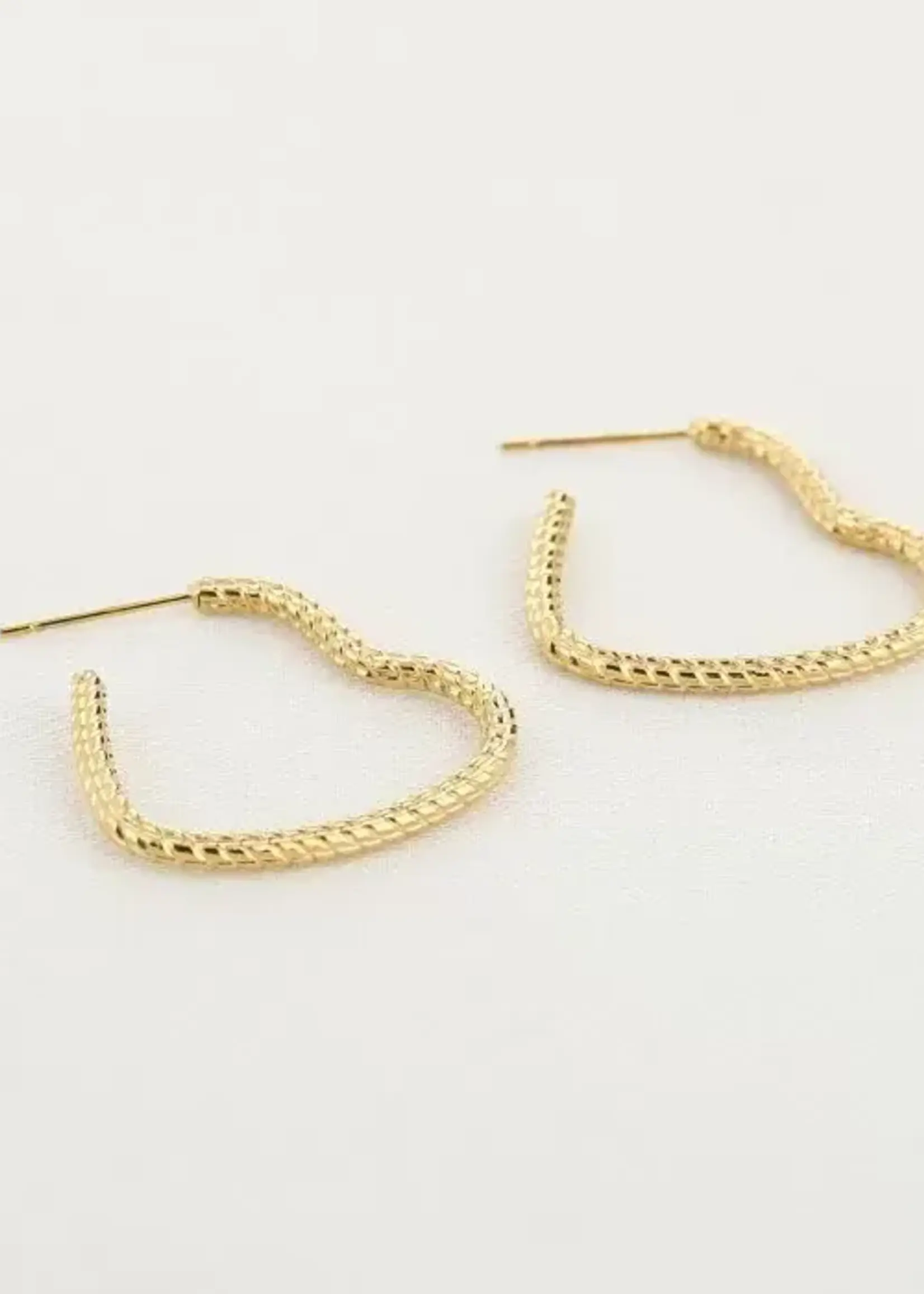 More the Firm Oorbellen heart