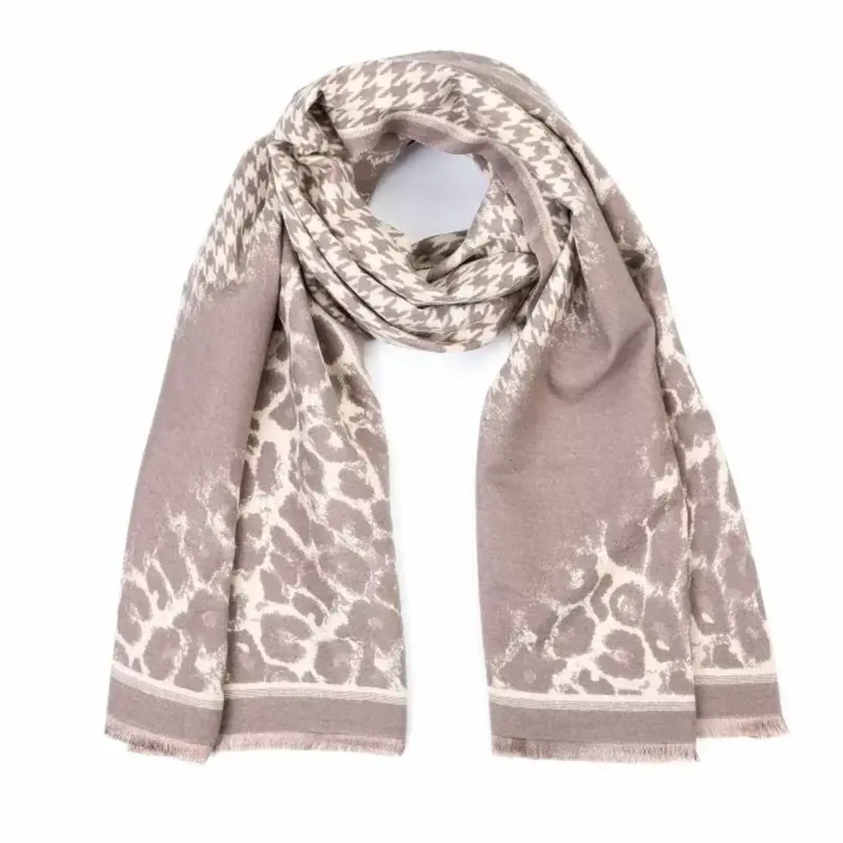 More the Firm Sjaal luxe animal print