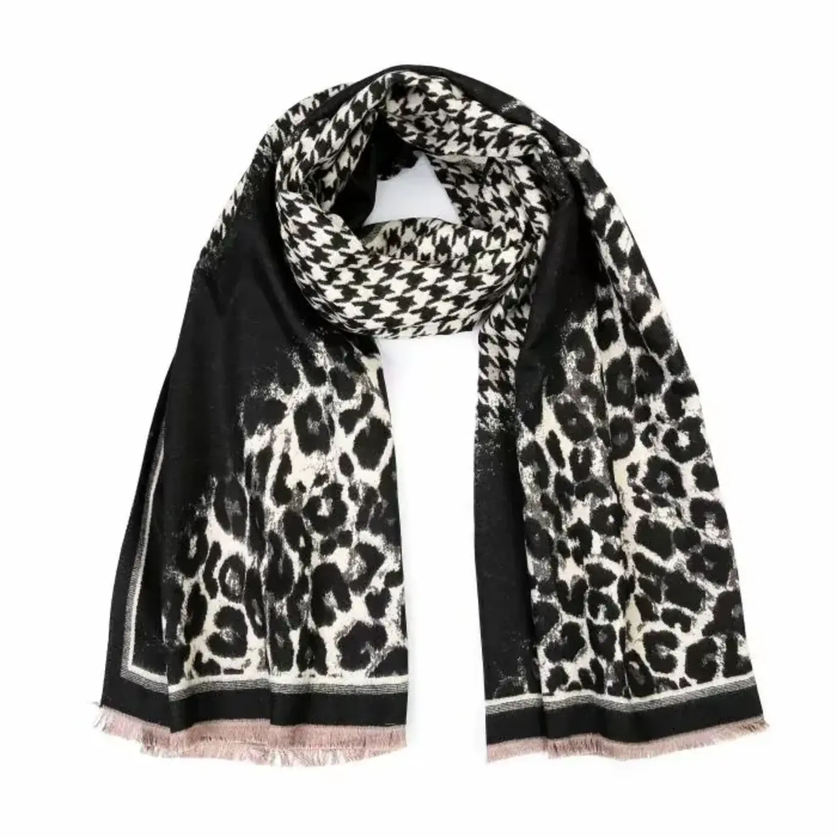 More the Firm Sjaal luxe animal print