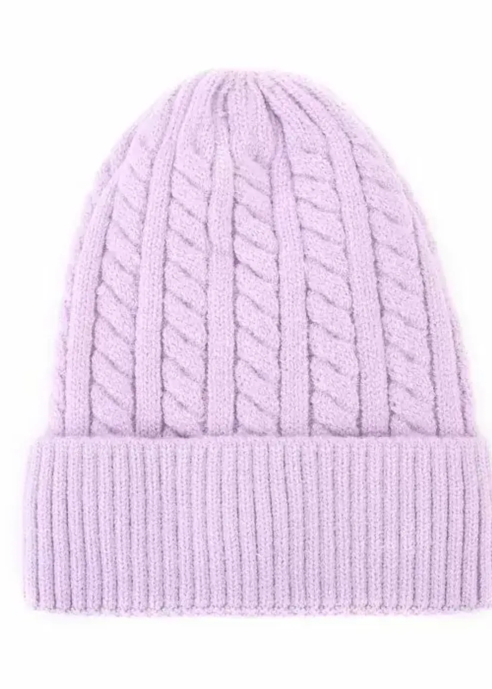 Flo Boutique Basic winter beanie kabel