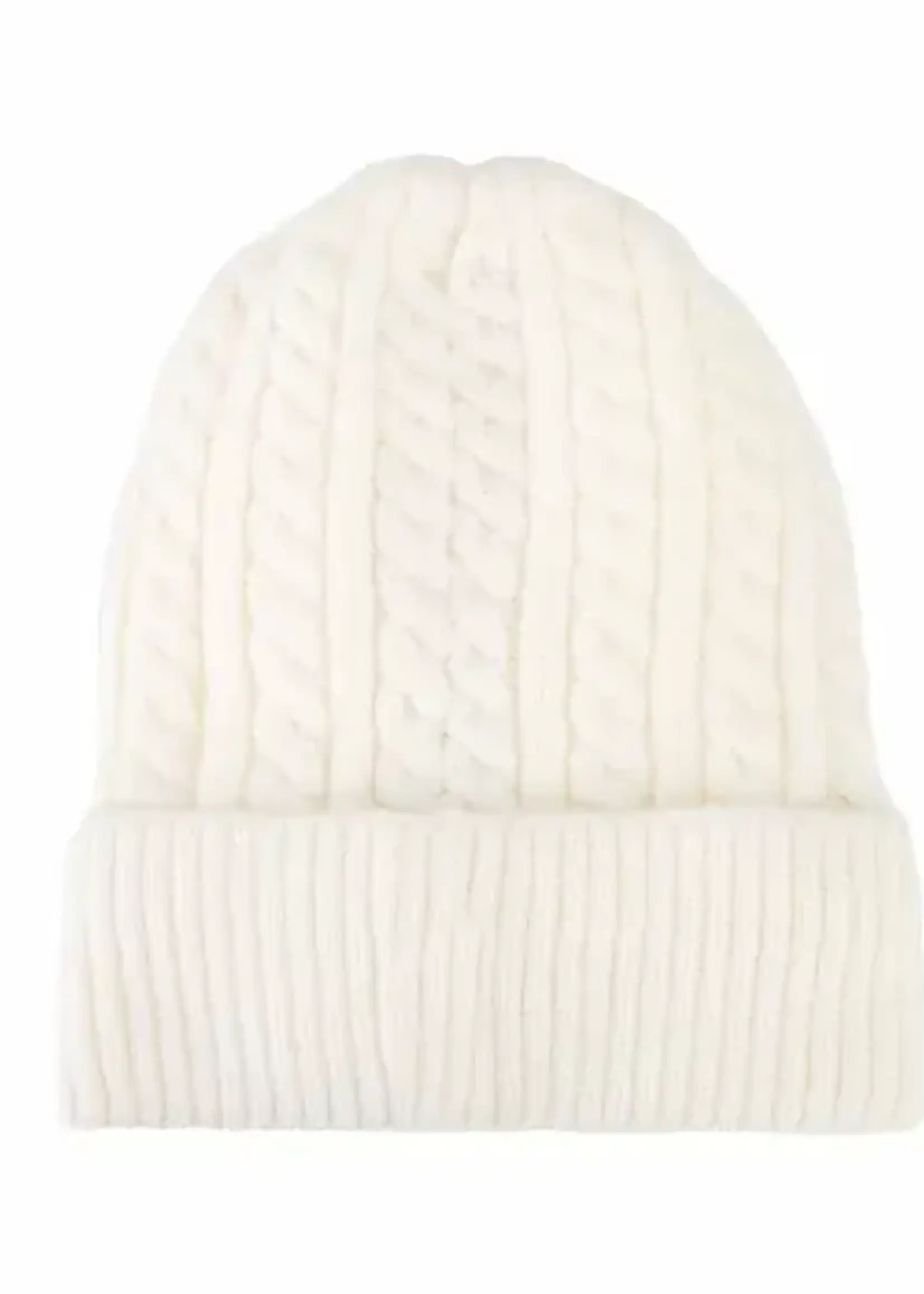 Flo Boutique Basic winter beanie kabel