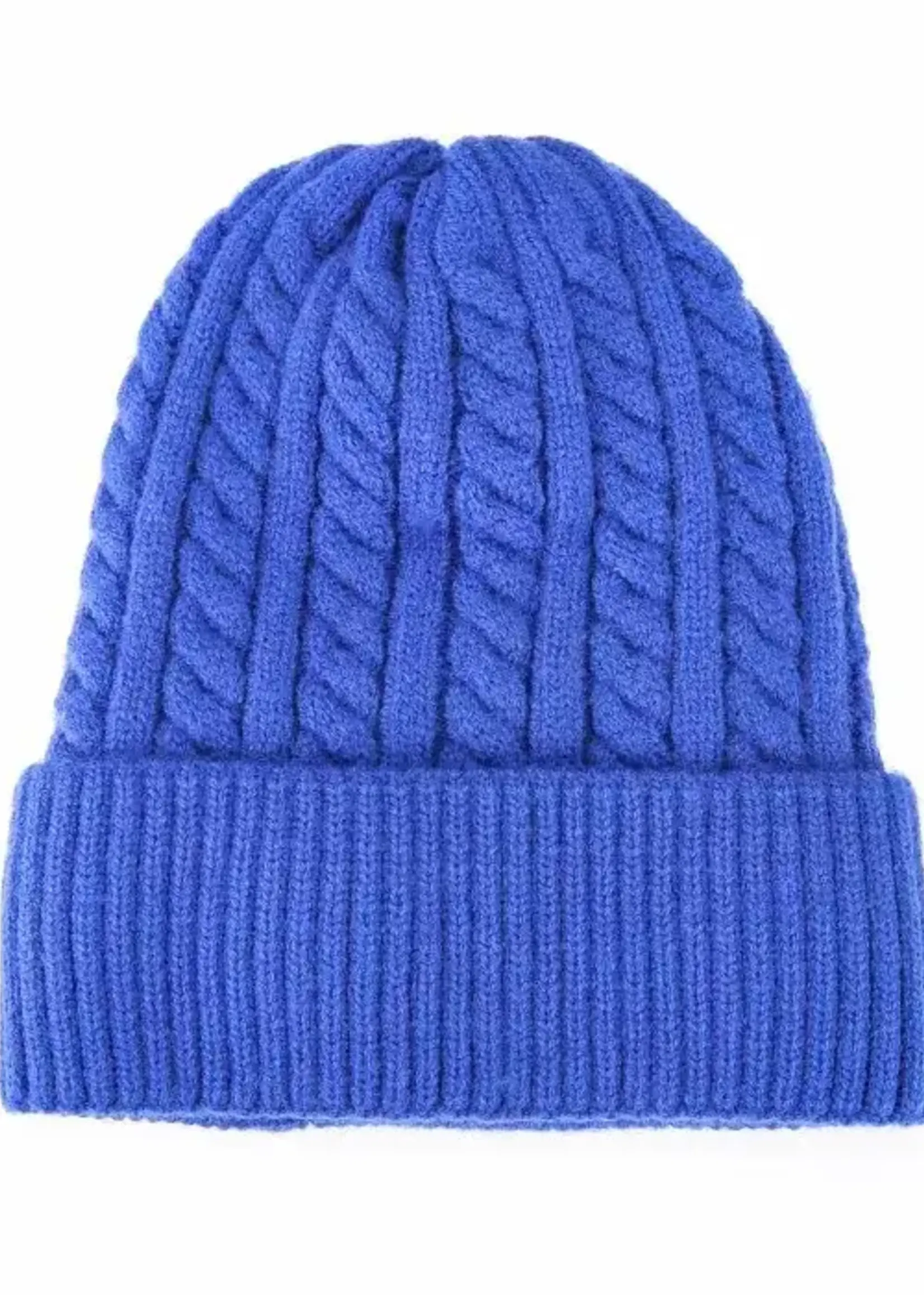 Flo Boutique Basic winter beanie kabel