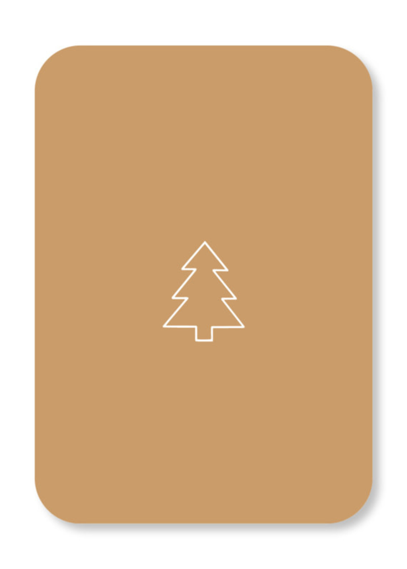 Kaartjes van Maaike Minikaart Kerst KvM