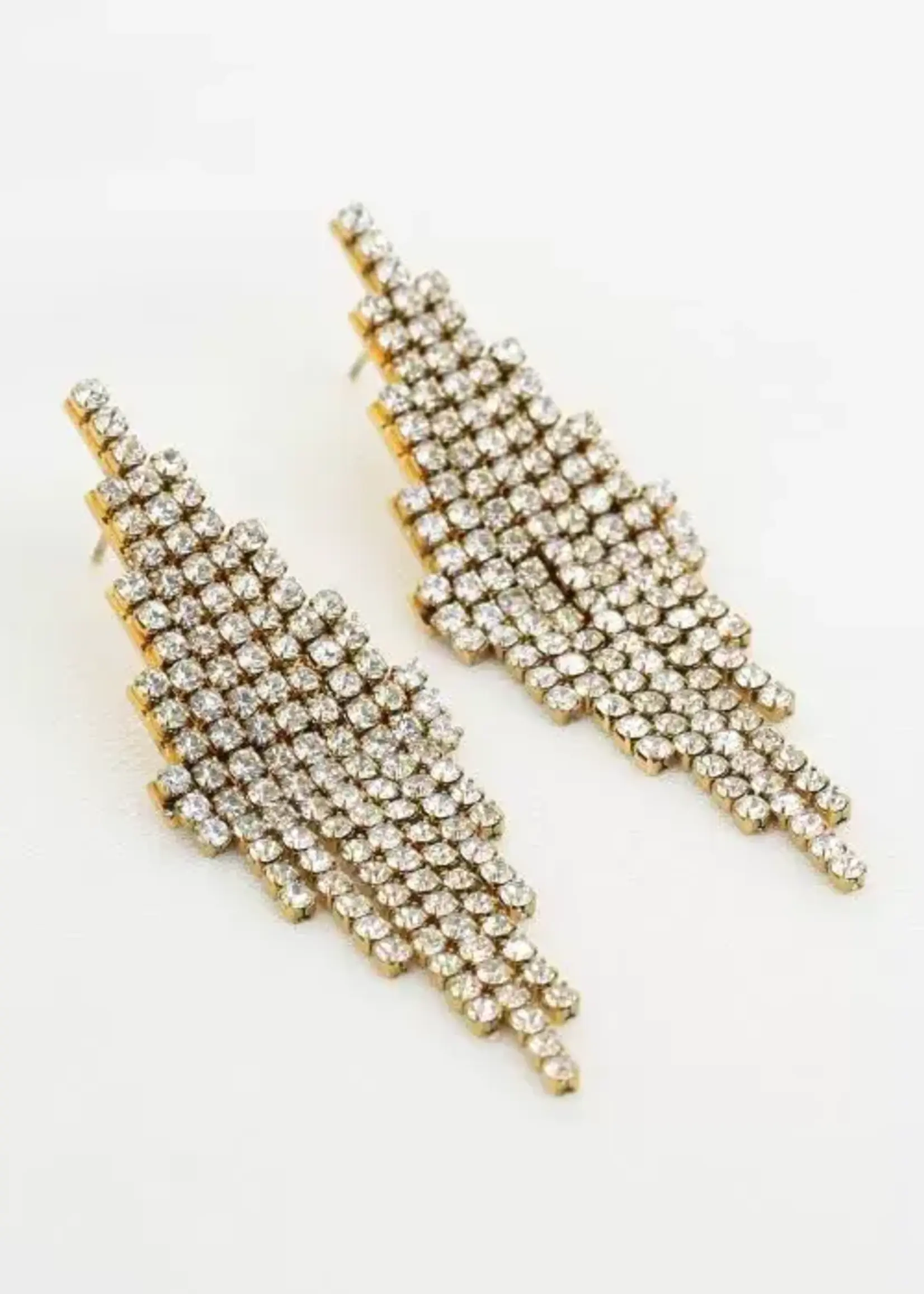 Flo Boutique Oorbellen shimmering diamond