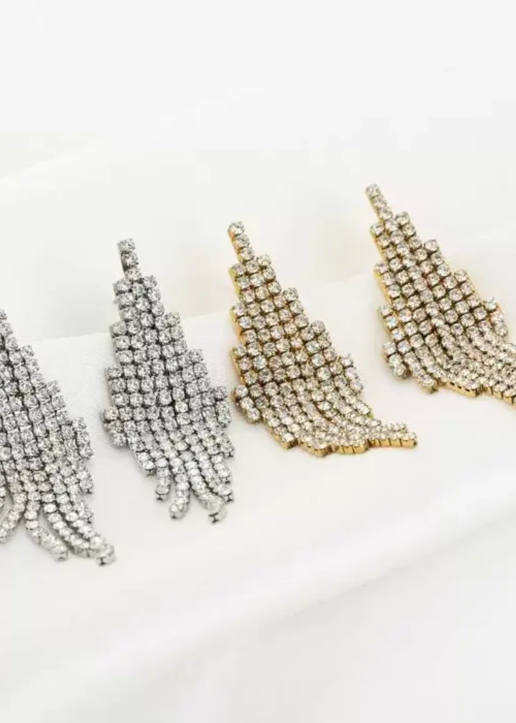 Flo Boutique Oorbellen shimmering diamond