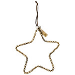 Mrs Bloom Star beads antique gold M
