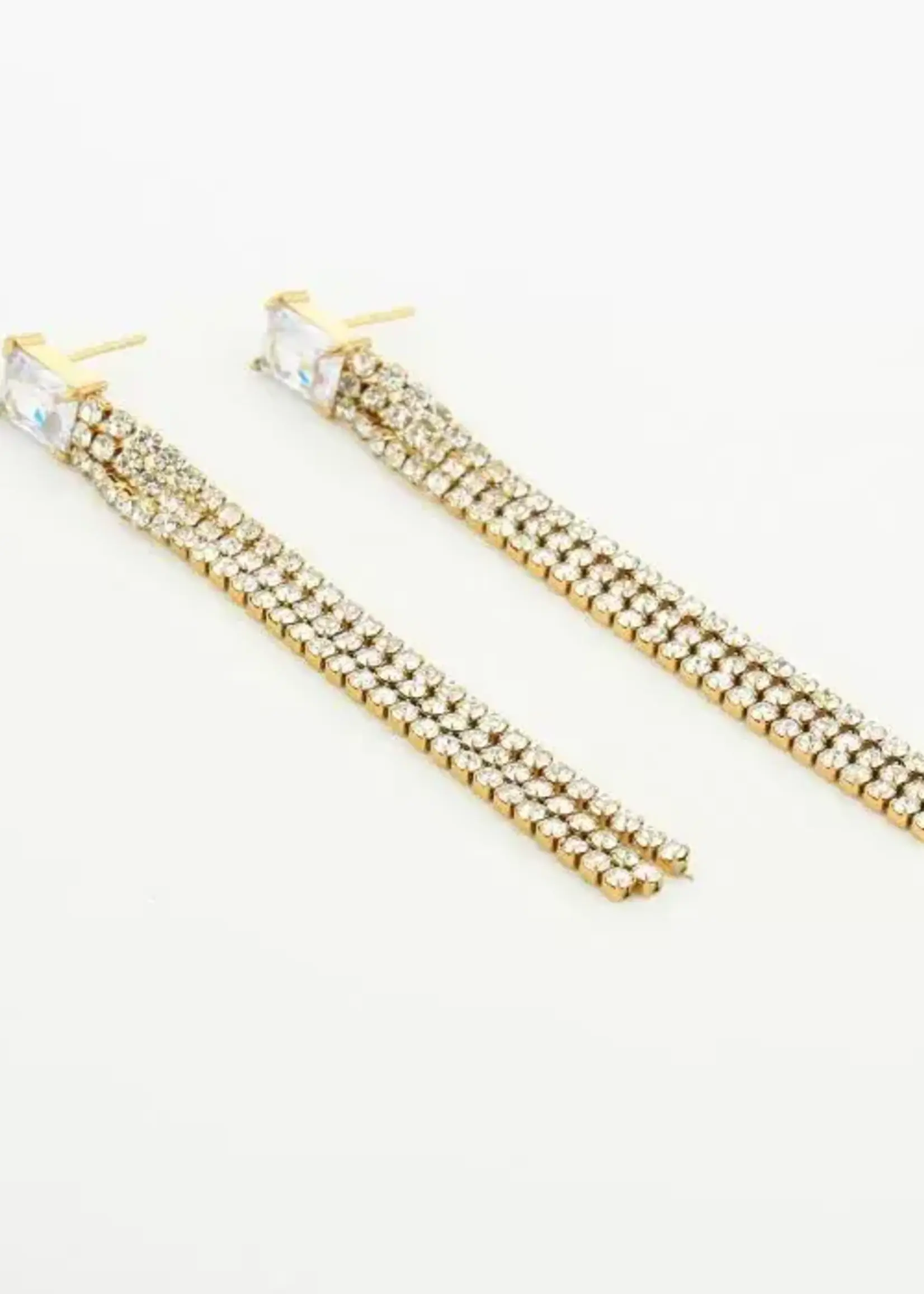 Flo Boutique Oorbellen glittering