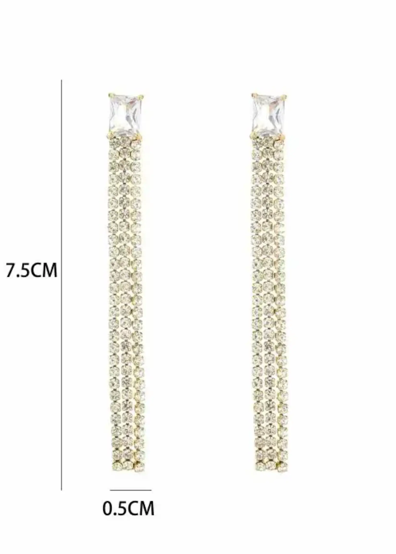 Flo Boutique Oorbellen glittering