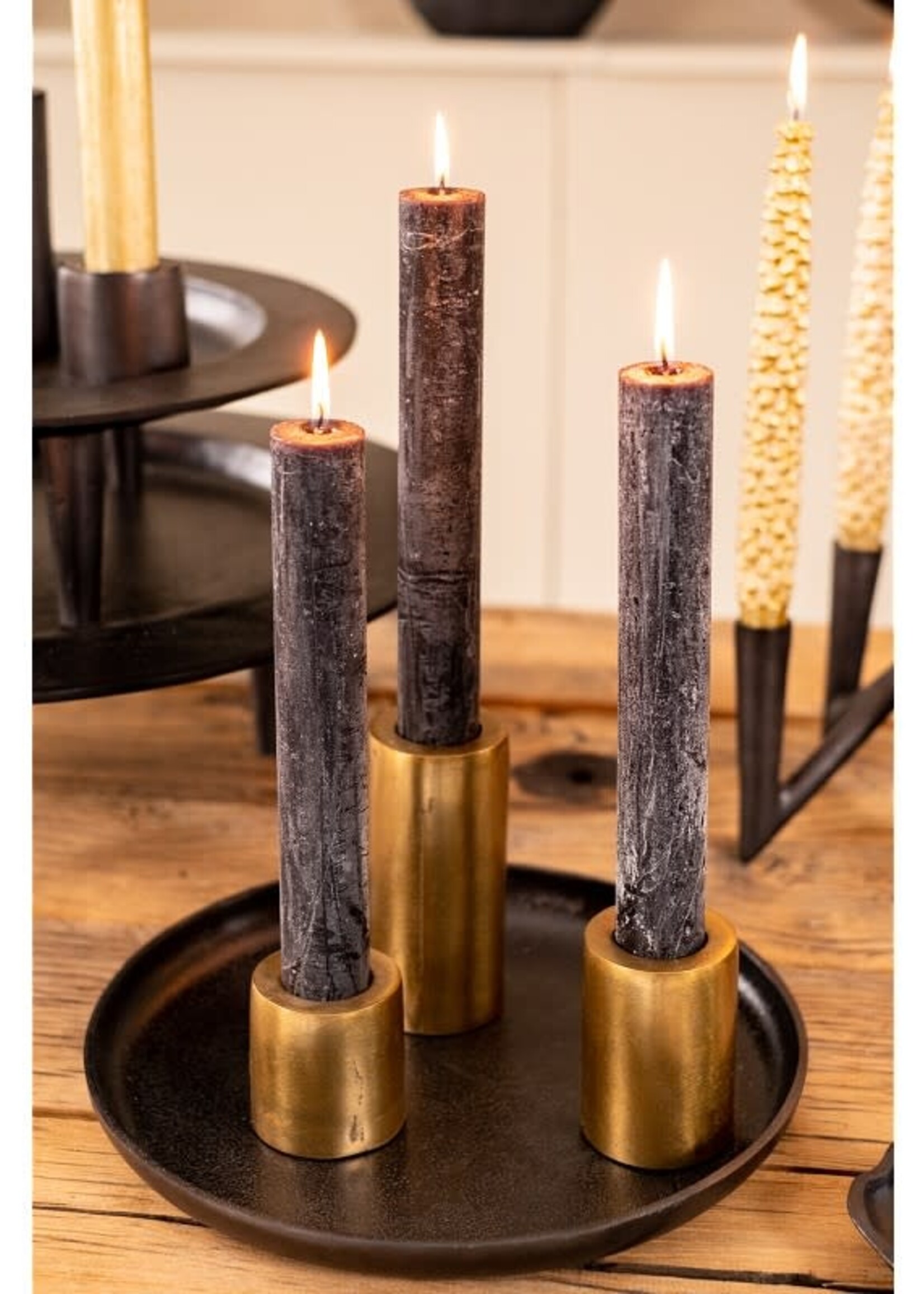 Home Society Kandelaar Ravi Goud (XL-kaars)