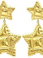 Flo Boutique Oorbellen double stars