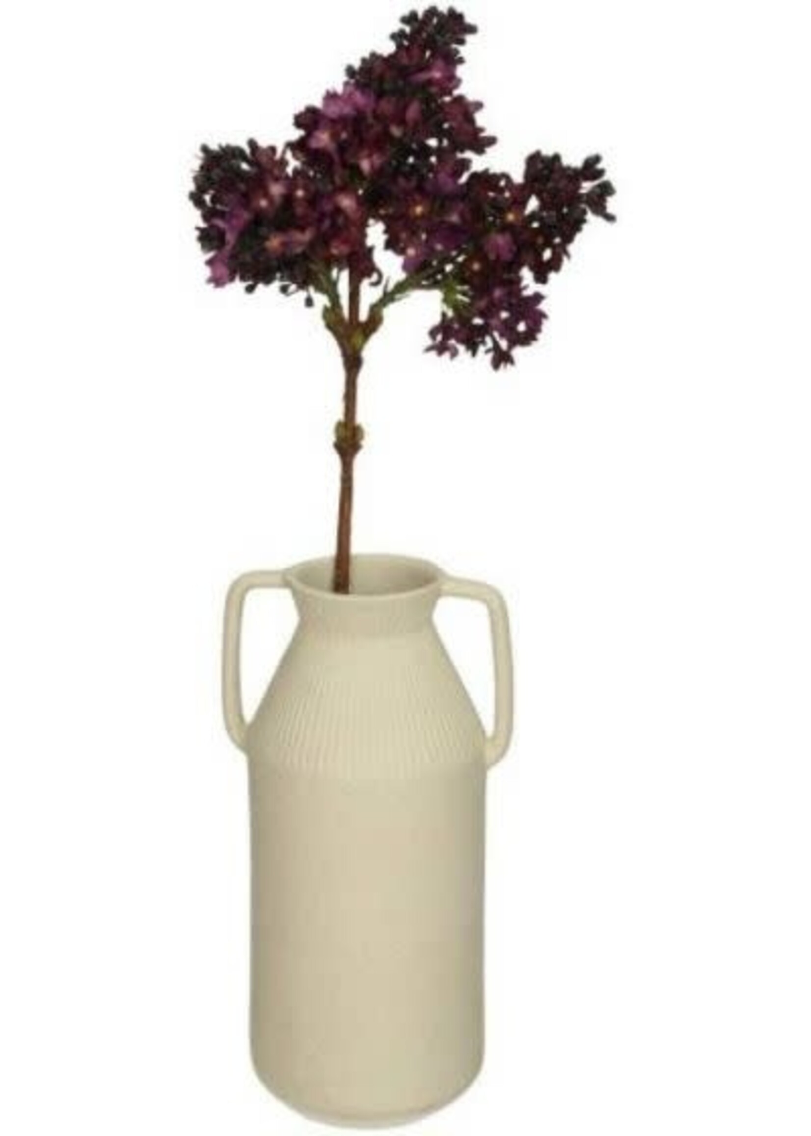 Kersten Vaas porcelain white 13x25 cm