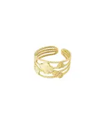 Flo Boutique Ring 4-laags bedels