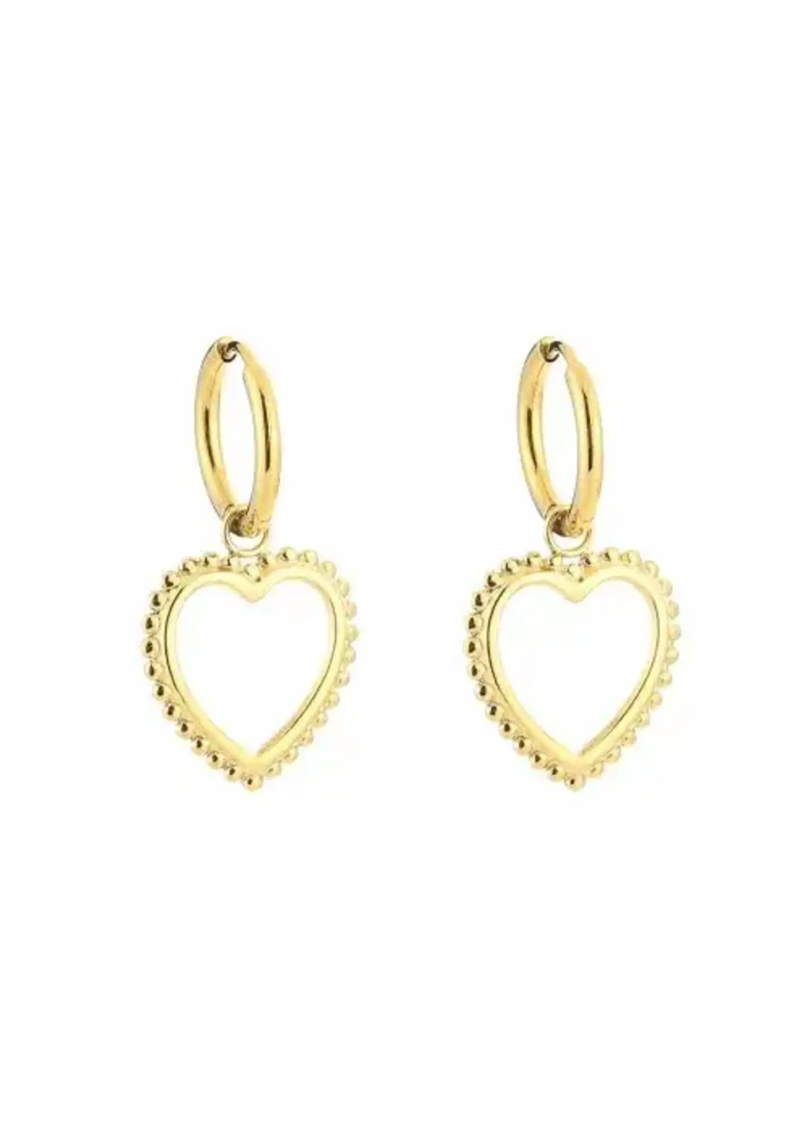 Flo Boutique Oorbellen lovely heart